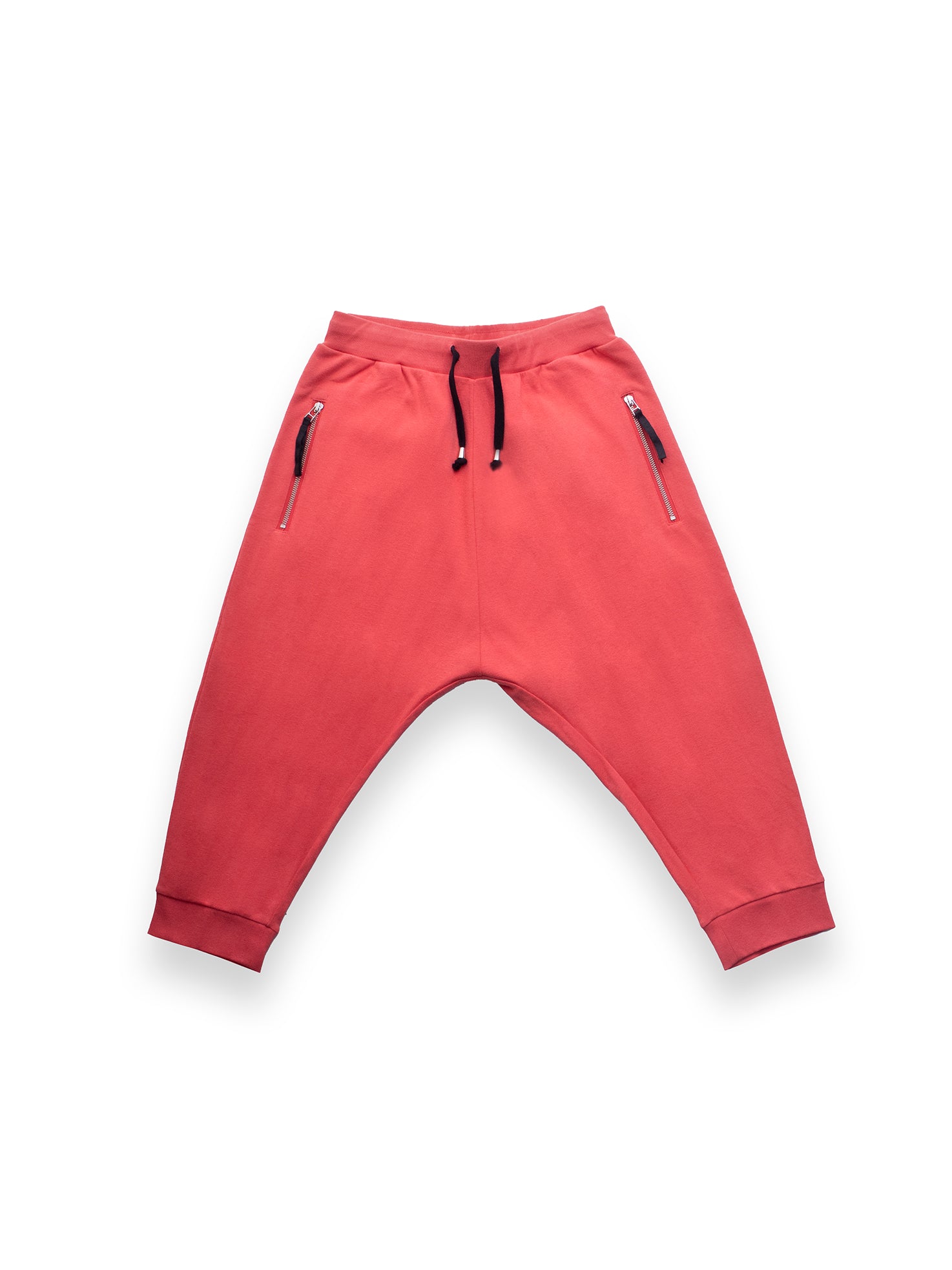 Red 3/4 Length Joggers