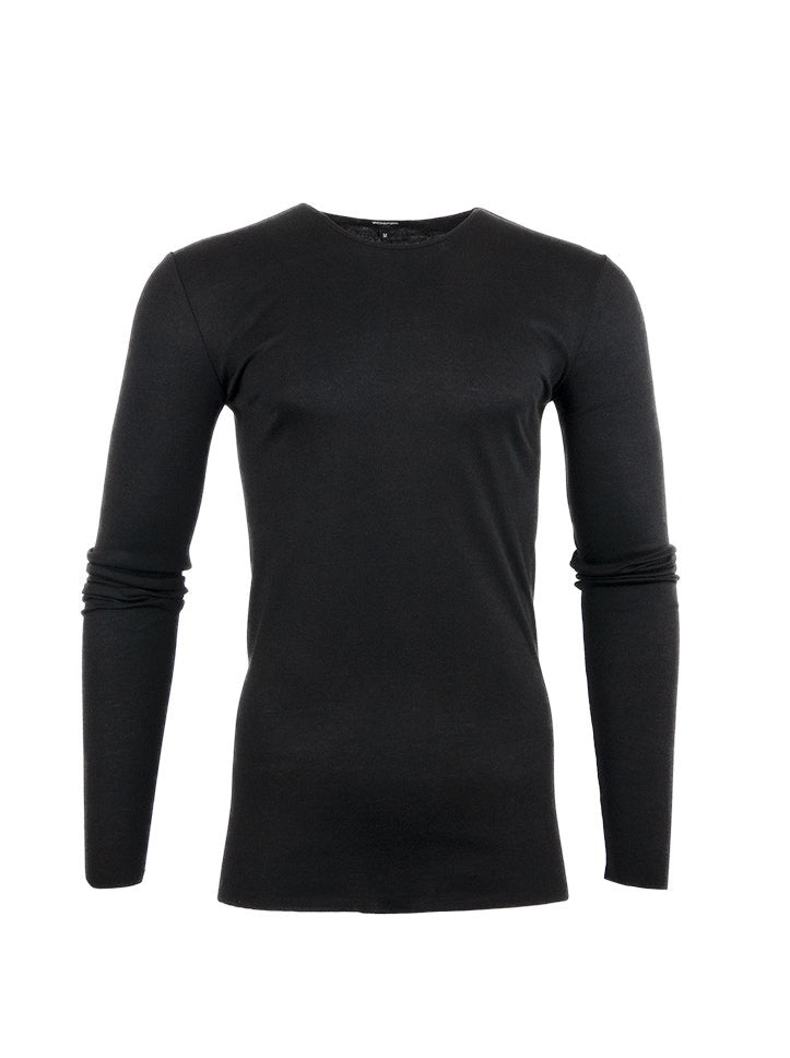 Black Ultra Soft Long Sleeve T-Shirt