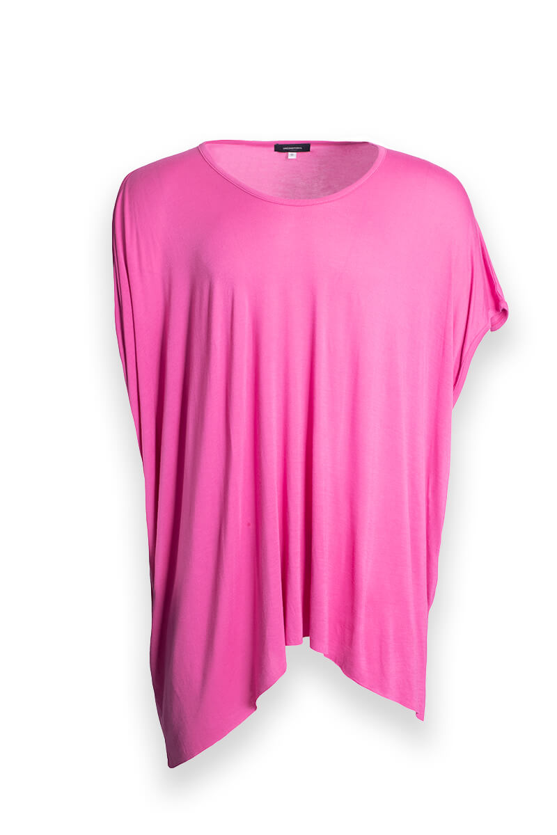 Pink One Sleeved T-Shirt