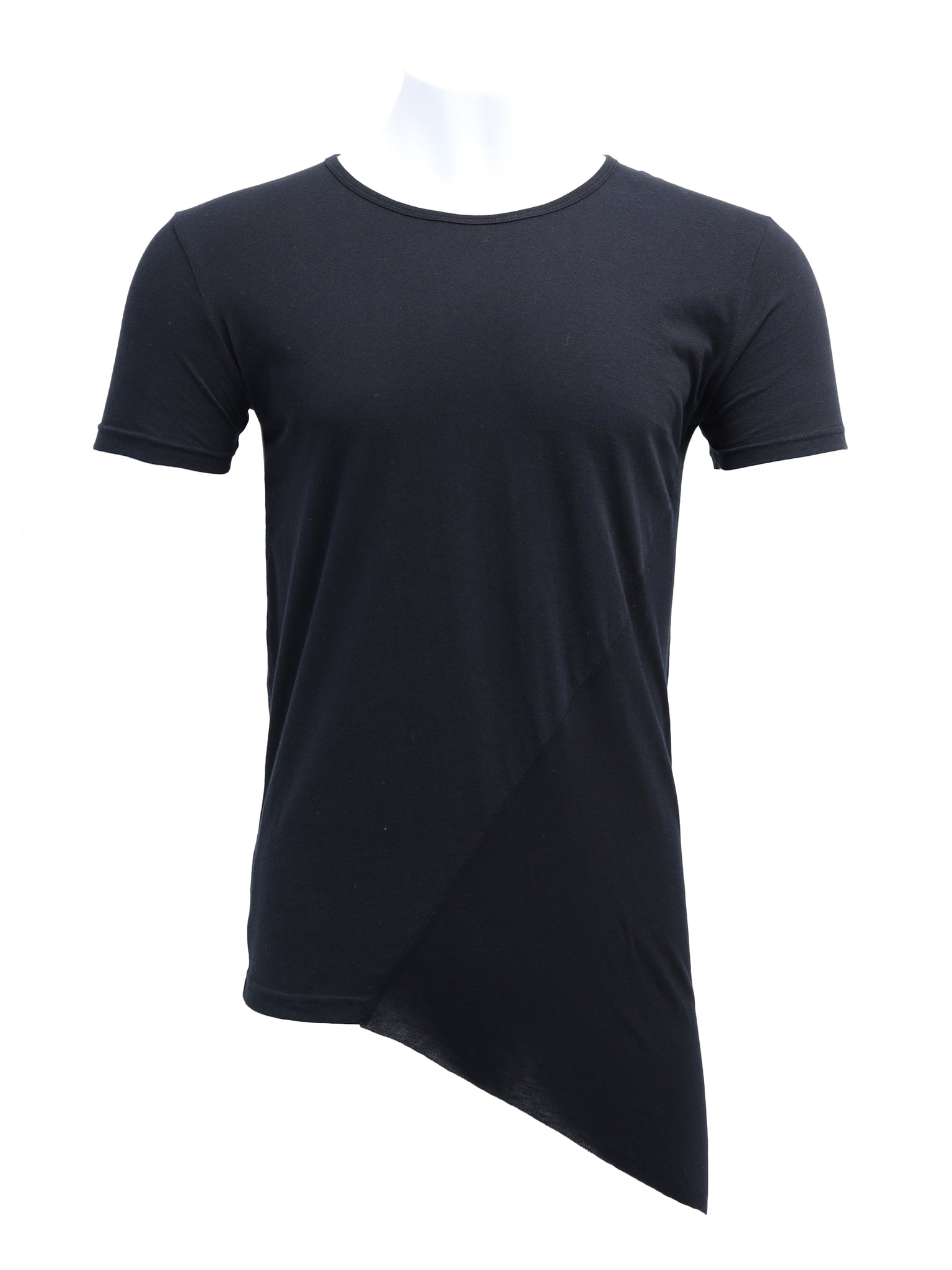 Asymmetric T-Shirt in Black