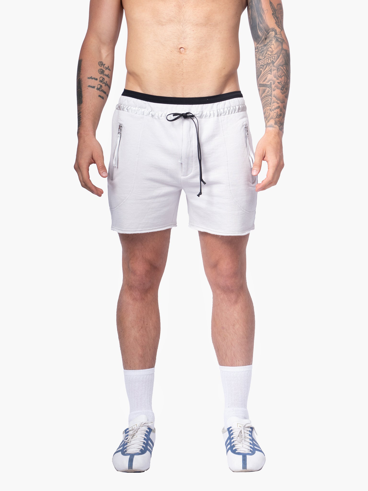 Off-White Zip Pocket Sweat Shorts