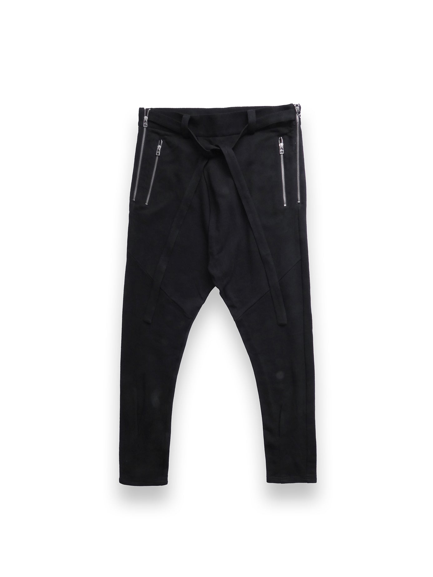 Men's Jogger Style Trousers With Tie Up Detail