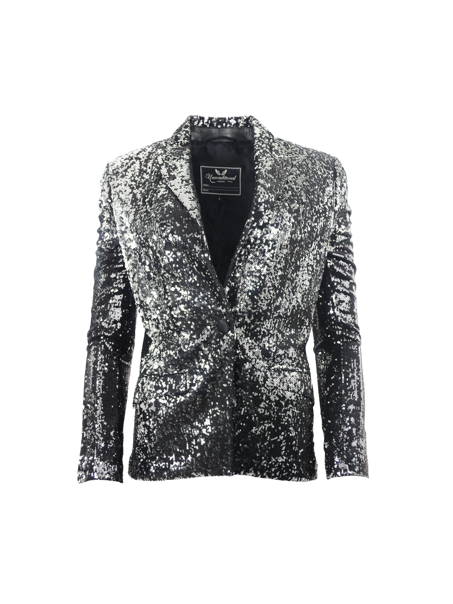 Black Sequin Blazer