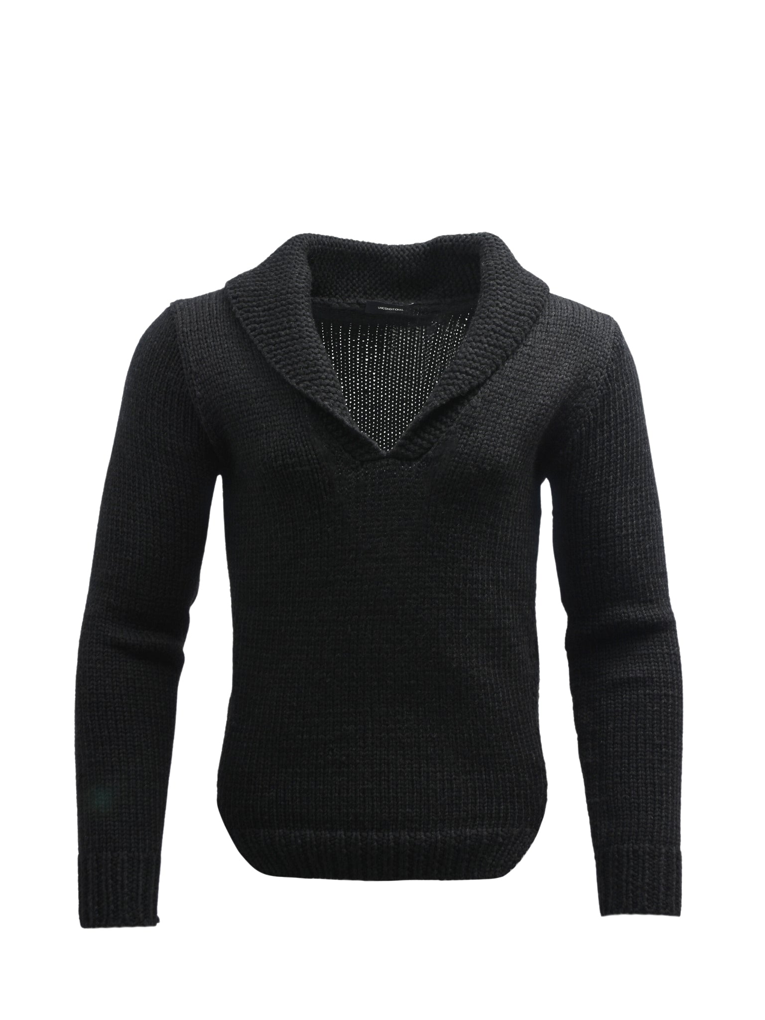 Black Chunky Knit Jumper