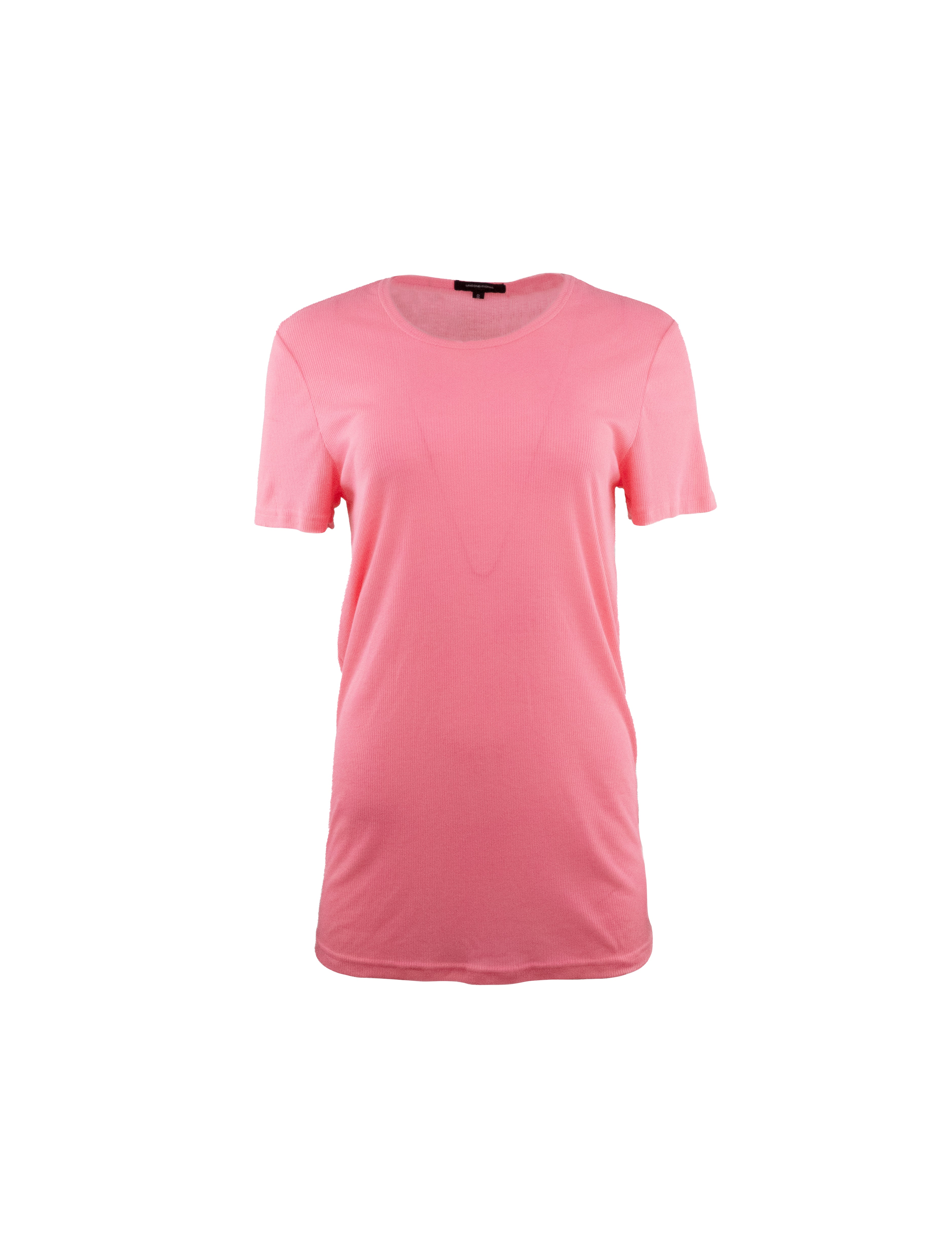 Pink Lined Rayon T-Shirt