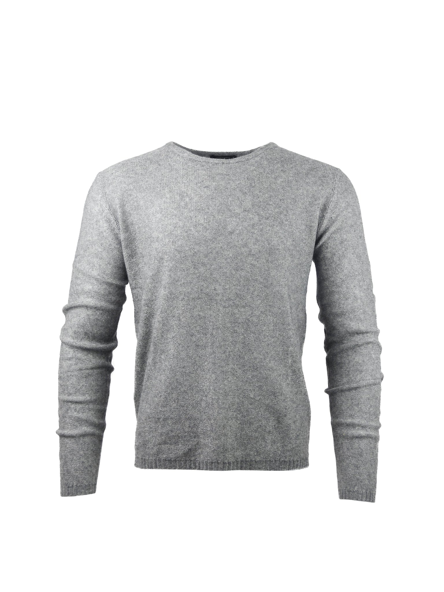 Cashmere Silk Blend Jumper in Grey