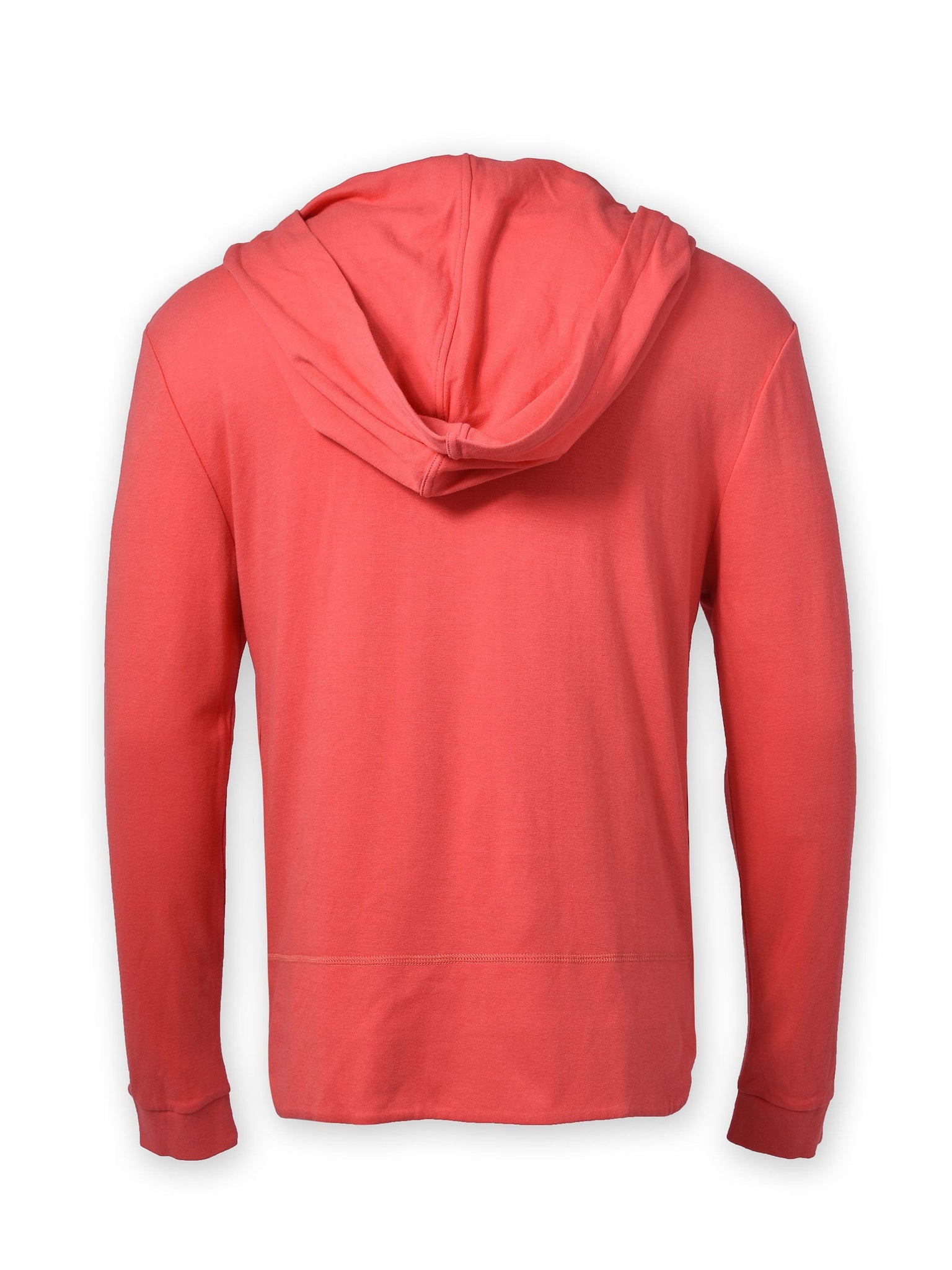 Coral Zip-Up Hoodie