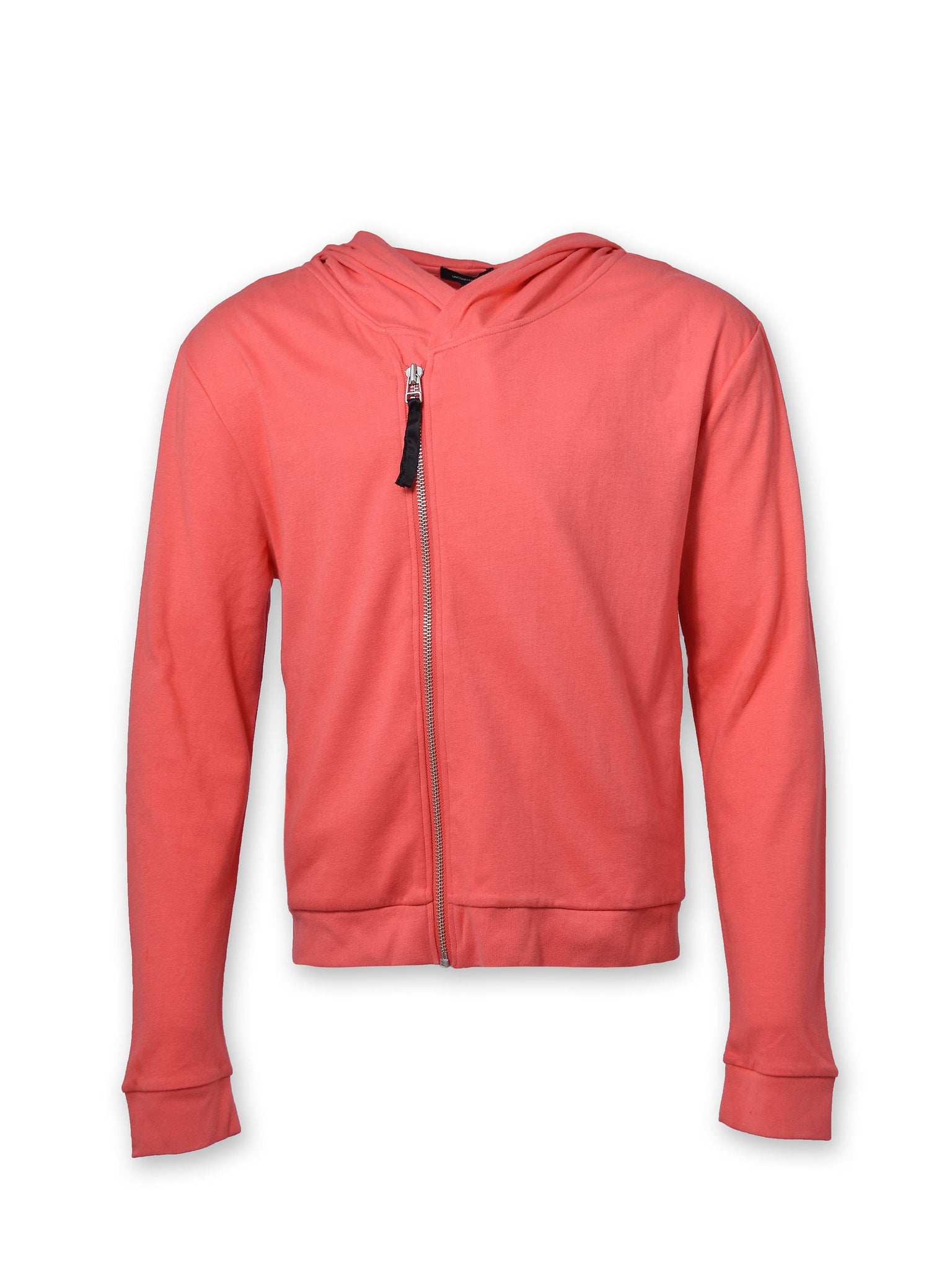 Coral Zip-Up Hoodie