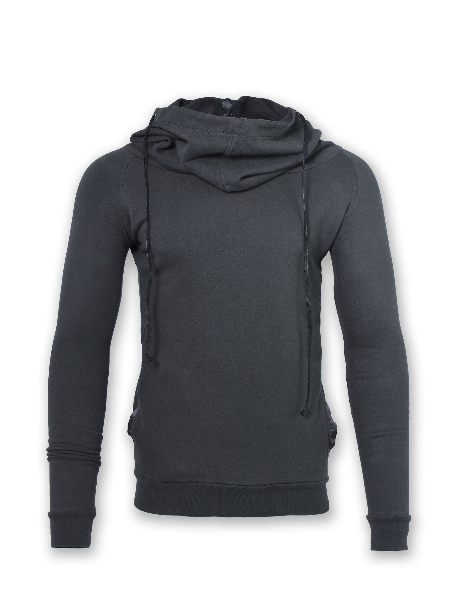 Dark Grey Funnel Neck Sweatshirt