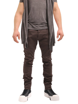 Dark Grey Straight Leg Jeans