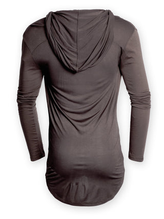 Dark Grey Tailcoat Ghost Long Sleeve Shirt