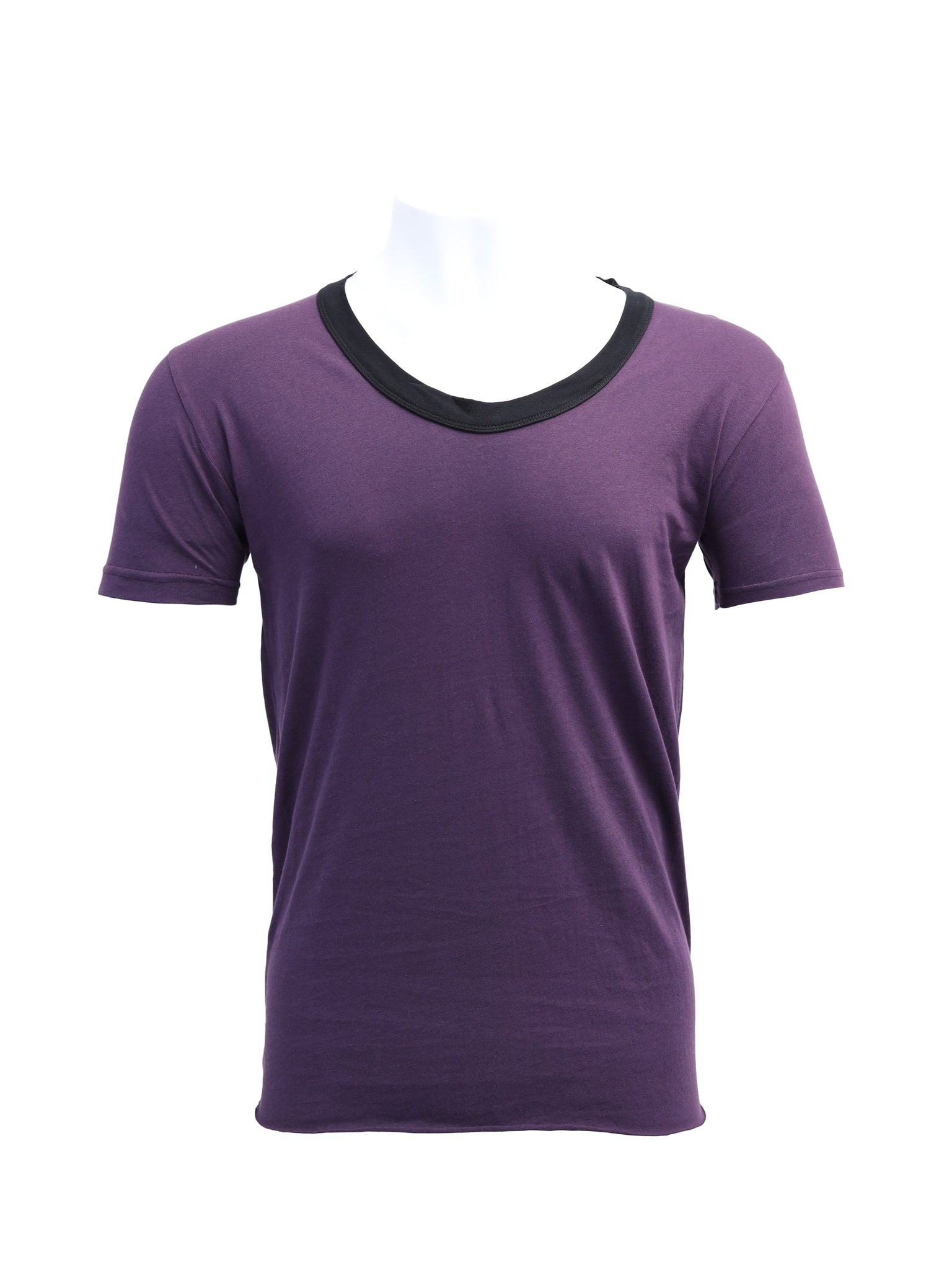 Grape Detailed Neck T-Shirt