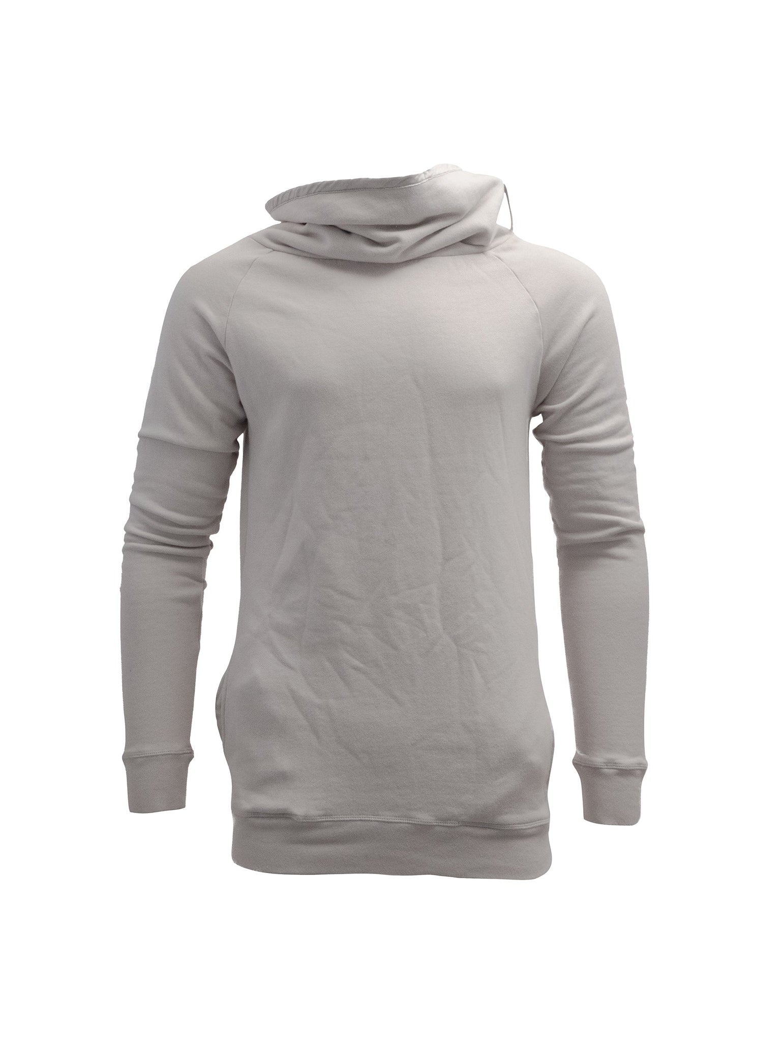 Light Grey Funnel Neck Sweatshirt