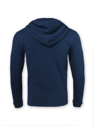 Navy Zip-Up Hoodie