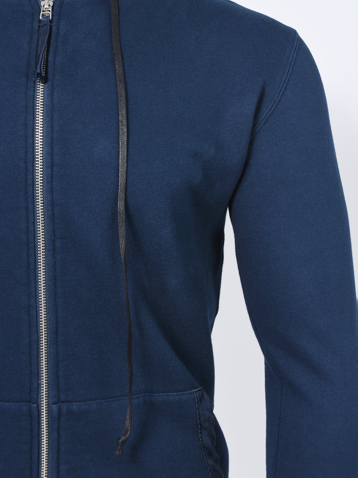 Navy Zip-Up Hoodie