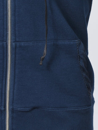 Navy Zip-Up Hoodie