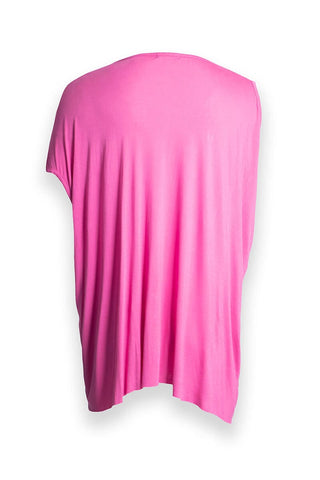 Pink One Sleeved T-Shirt