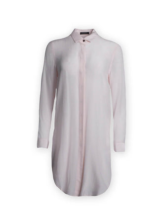 Silk Baby Pink Shirt