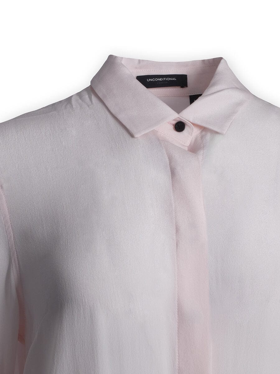 Silk Baby Pink Shirt