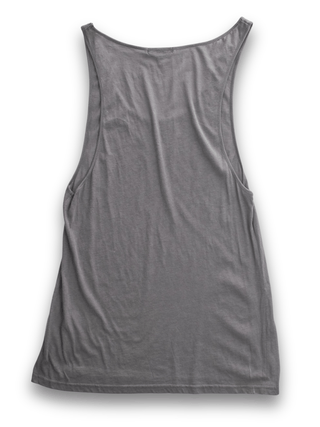 Stone Grey Low Neck Vest