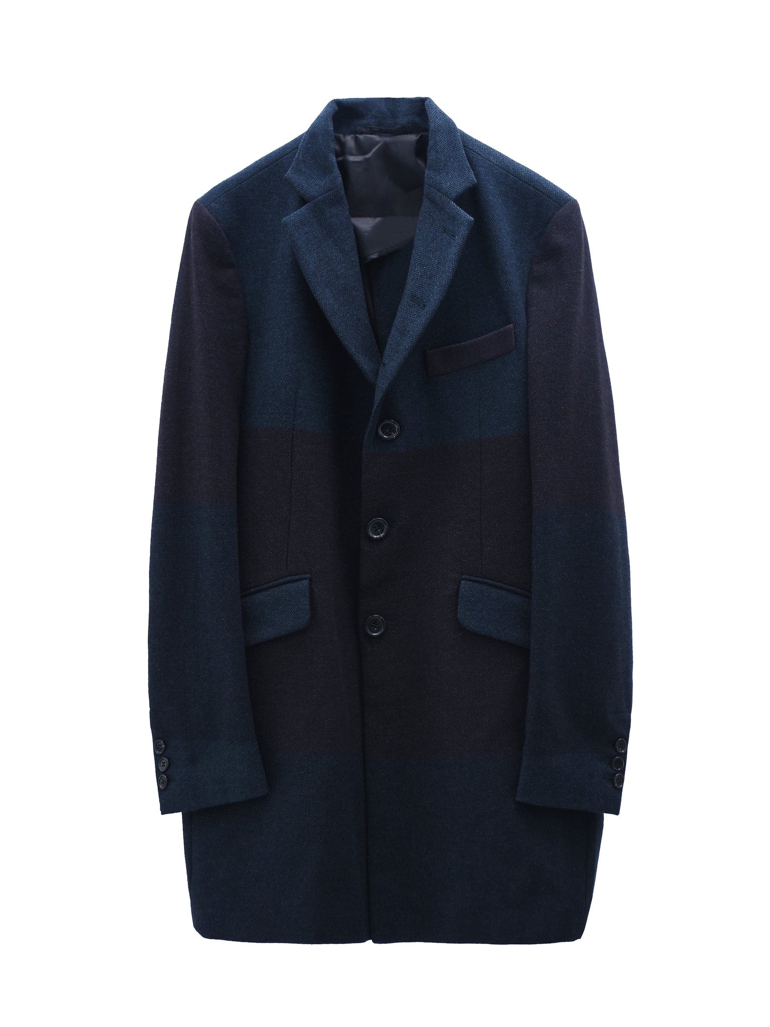 THE TUBE DARK AND NAVY TWO TONES COAT