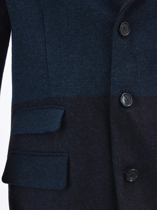 THE TUBE DARK AND NAVY TWO TONES JACKET