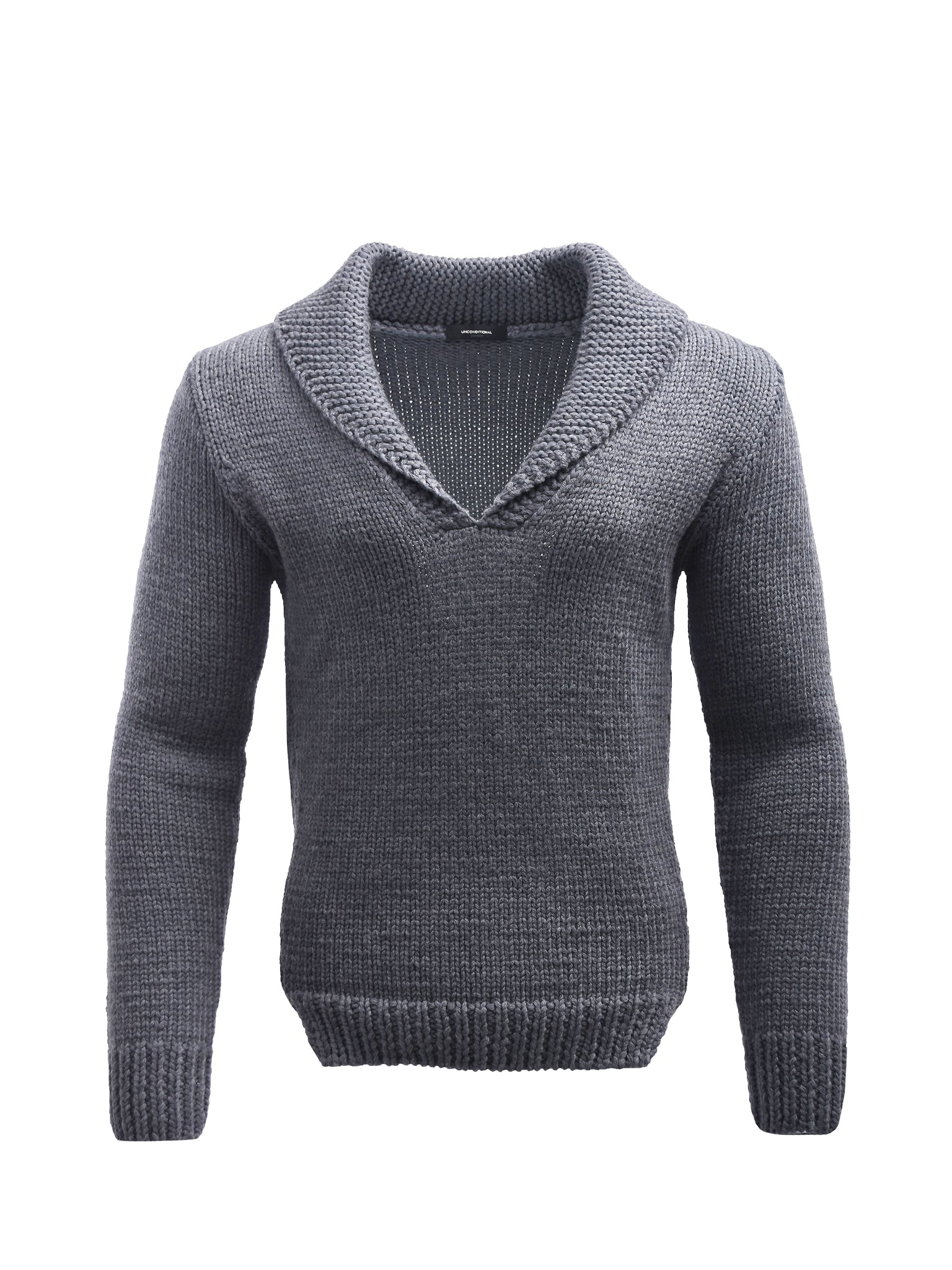 Charcoal Chunky Knit Jumper