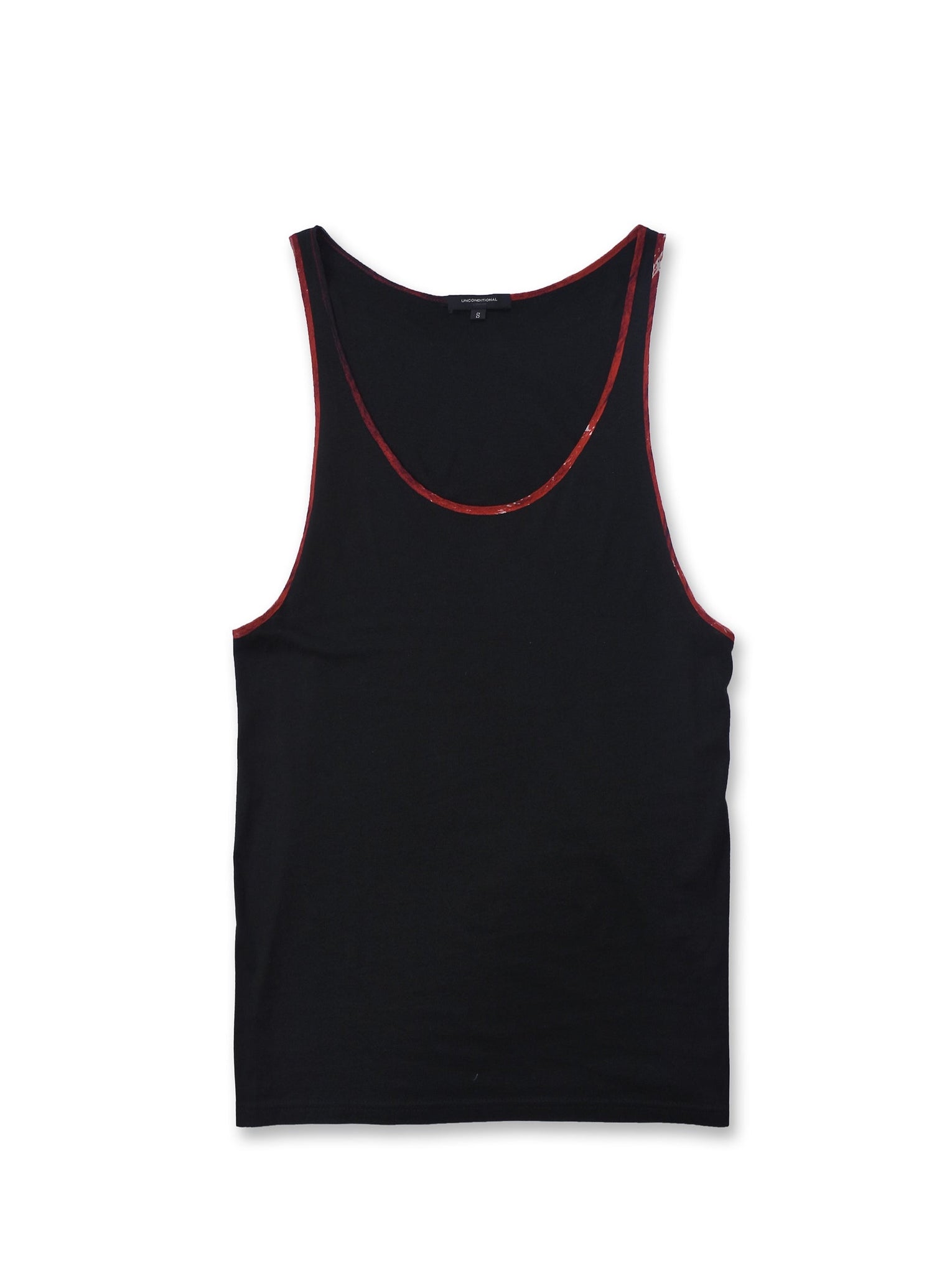 Blood Detailed Black Vest