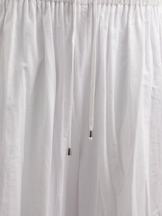 WHITE PARACHUTE PANTS