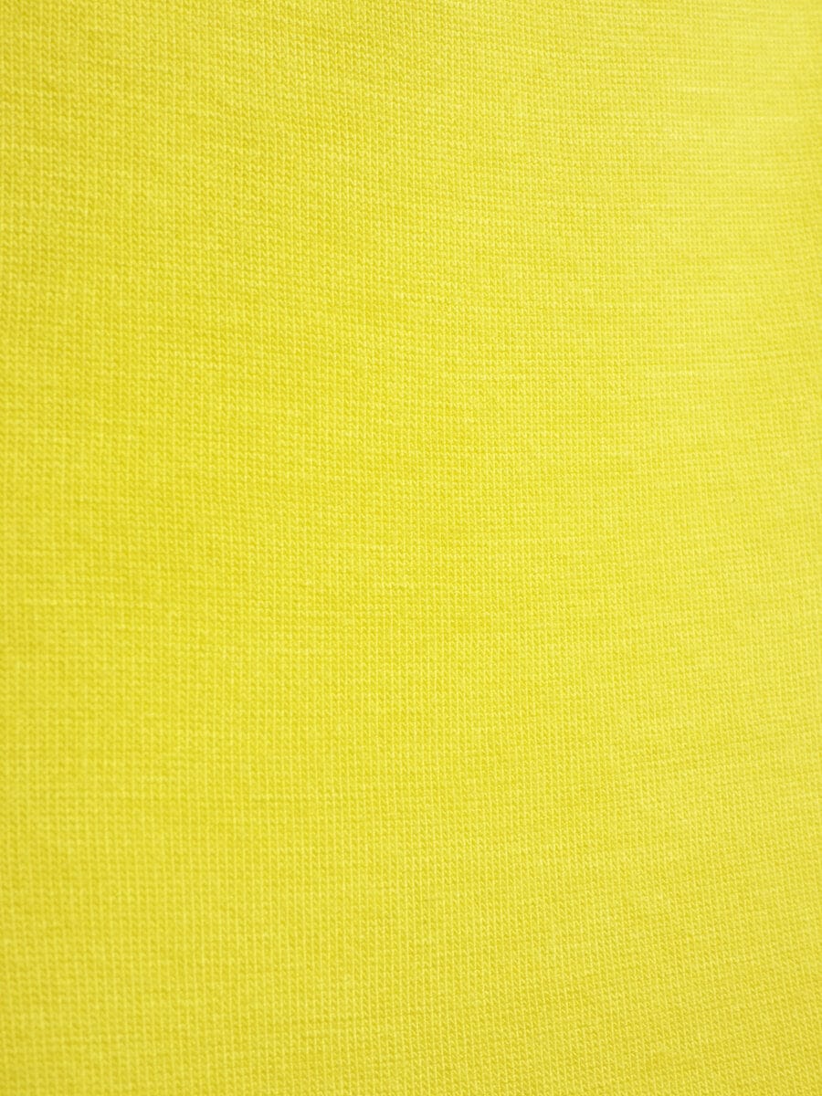 Yellow Swoop Neck Vest