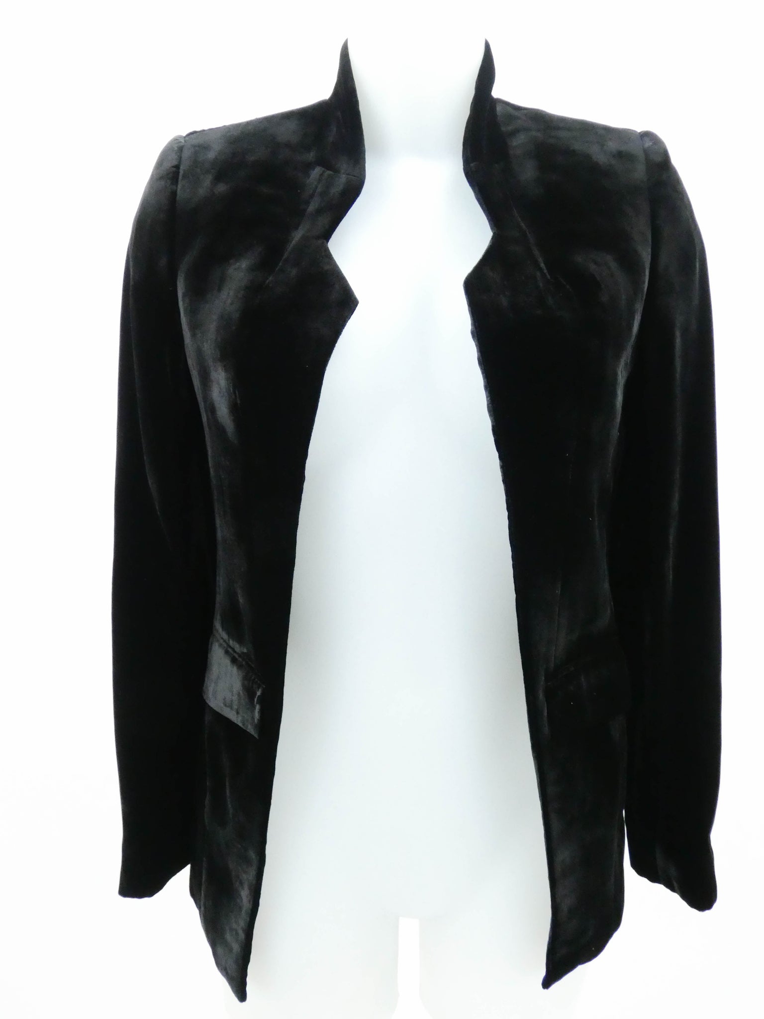 Black Velvet Blazer