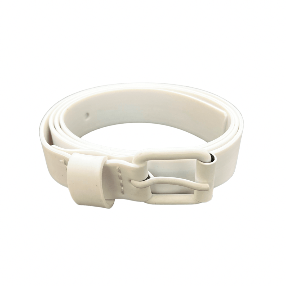 White PVC Belt